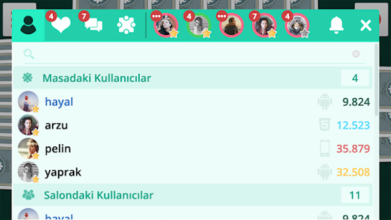 Pis Yedili Online screenshot