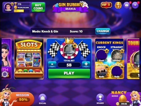 Gin Rummy Mania-No Ads,No Stop screenshot