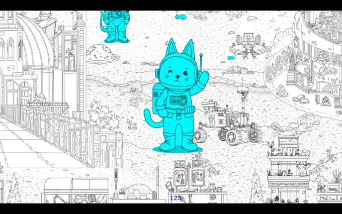 Hidden Cats of Mars screenshot