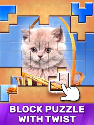 Jigsaw Puzzle Blocks Image