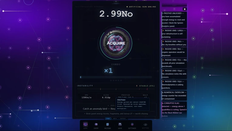 Just a Clicker Game Image