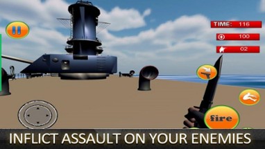 Navy Spy Combat 3D Image