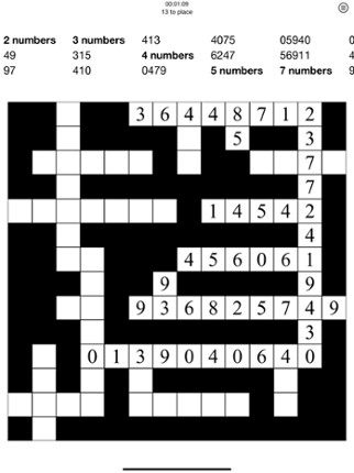 Number Fillin vla Image