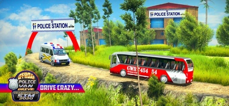 Offroad Police Van Transporter screenshot