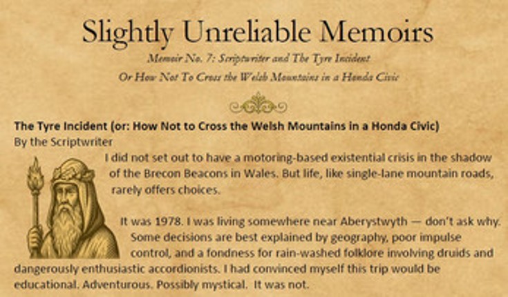 Slightly Unreliable Memoirs – Volume 2 screenshot