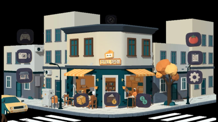 Still Open: Taskbar Cafe Idle Image