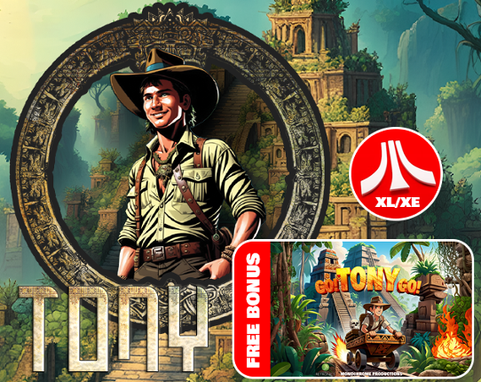 TONY - Montezuma's Gold Atari XL/XE Image