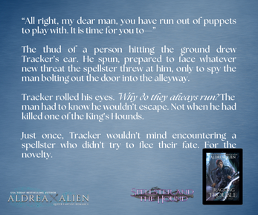 Tracking Trouble (Spellster and the Hound #0) screenshot