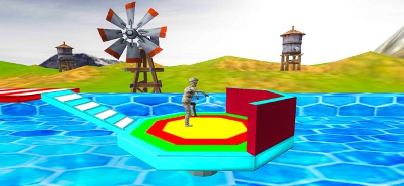 Water Obstacle Course Runner screenshot