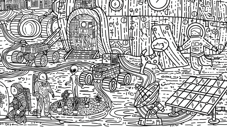 100 Moon Base Cats screenshot