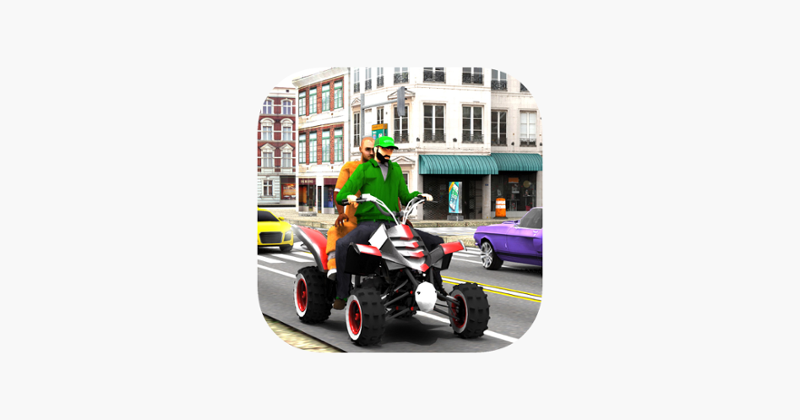 ATV Quad Bike Taxi: City Rider Game Cover