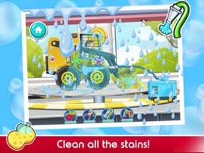 Cars and vehicle washing game Image