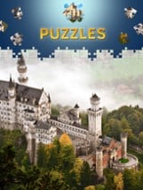 Castles Jigsaw Puzzles. Premium Image