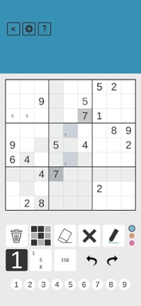 Chess Sudoku screenshot