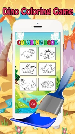 Color ME: Dinosaur Coloring Book Pages Kids Adults screenshot