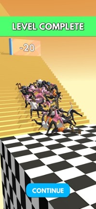 Crowd Stair Fall screenshot