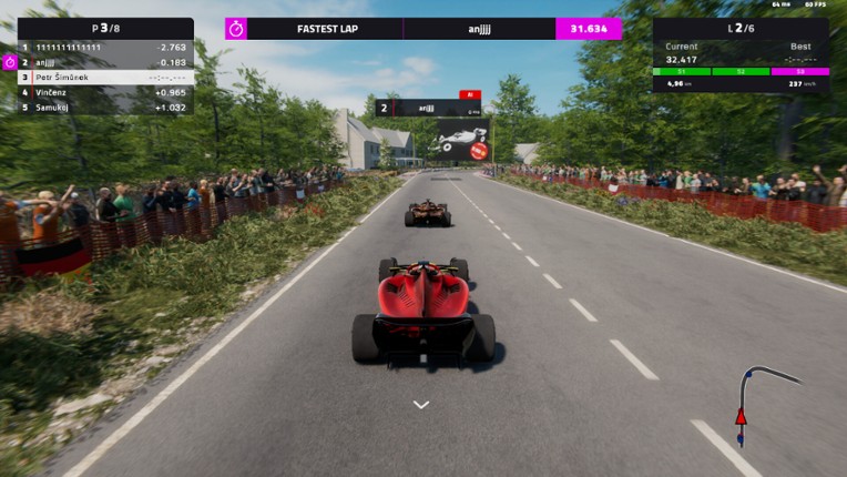 Formula Evolution 2025 screenshot