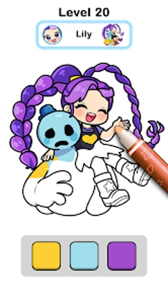 Bobby Monster: Coloring ASMR screenshot