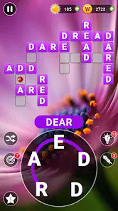 Word Cross Flower Garden screenshot