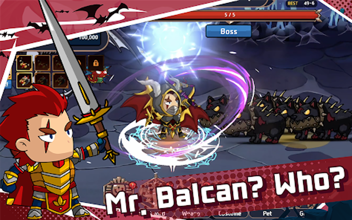Mr. Balcan Idle screenshot