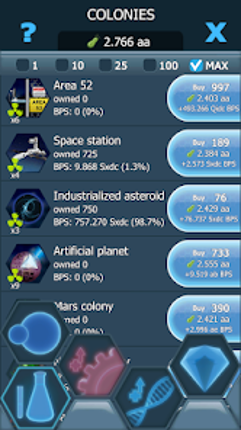 Bacterial Takeover: Idle games screenshot