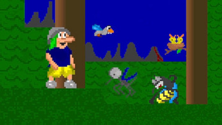 Pixuquinha Vs Glinder (1996 DOS game) Image