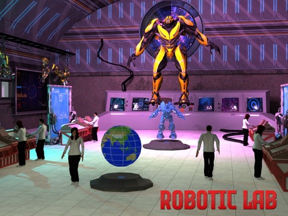 Lion Tank Alien Army Attack Image