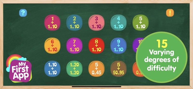 Math skills Addition - AR game screenshot