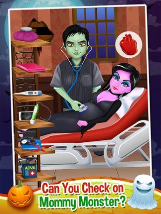 Mommy's Monster Pet Newborn Baby Doctor Salon - my new born spa care games! Image