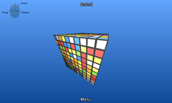 Rubik's Cube 3D screenshot