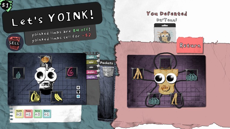 TORSO TENNIS screenshot