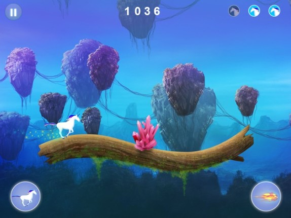 Unicorn dash : Magical Sky run Image