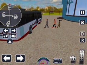 US Coach Bus Simulator Game 3d Image