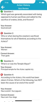 Ancient History Quiz screenshot