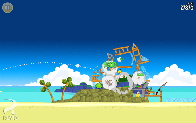 Angry Birds screenshot