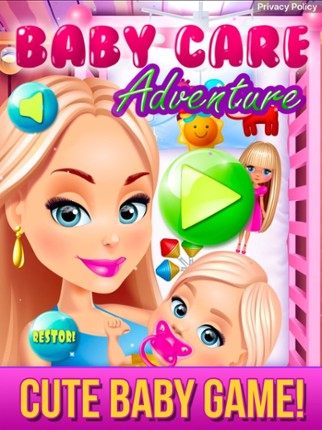 Baby Care Adventure Girl Game screenshot