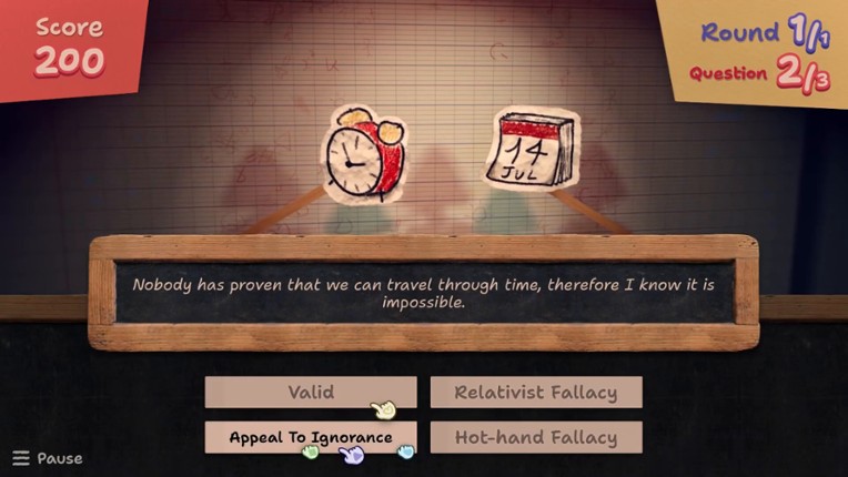 Fallacy Quiz screenshot