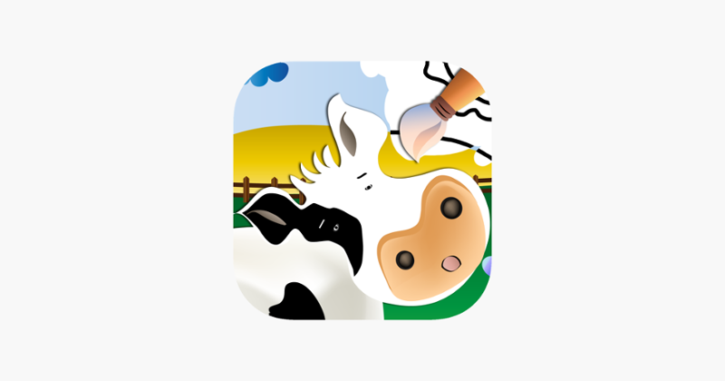 Farm Animals: Learn and Colour Game Cover