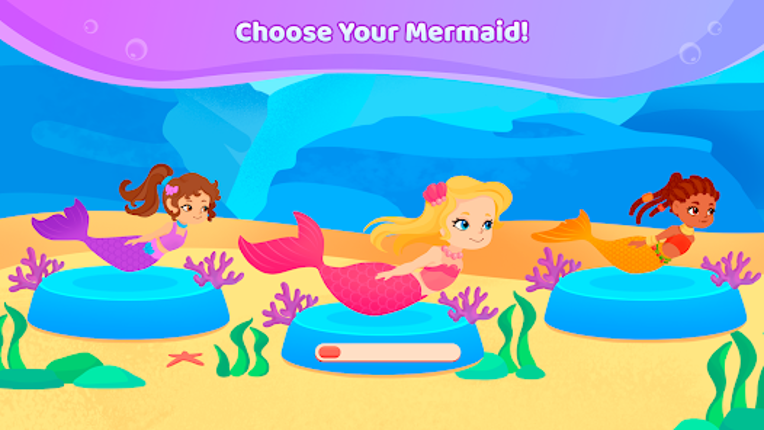 Running Mermaid Games for Kids screenshot