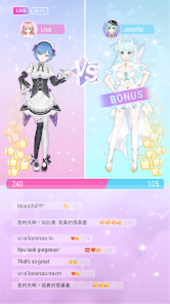 Magic Fashion: Doll Dressup screenshot