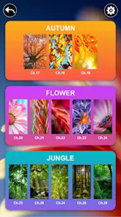 Word Cross Flower Garden screenshot