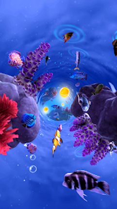 Blue Swirl: Endless Swimming screenshot