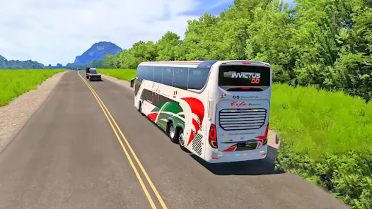 US Coach Bus Simulator Game 3d Image
