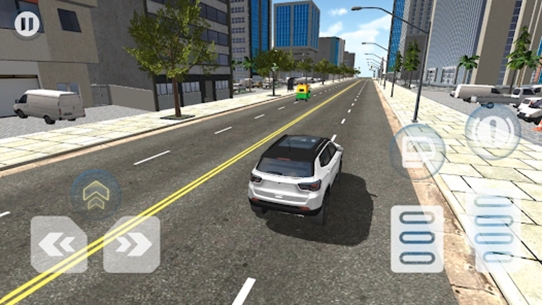 Indian Hero Bike Driving 3D Image