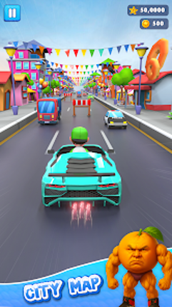 Mini Car Runner - Meme Games Image