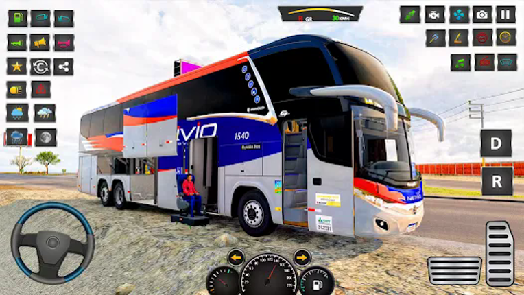 Real Offroad Bus Game 3D screenshot