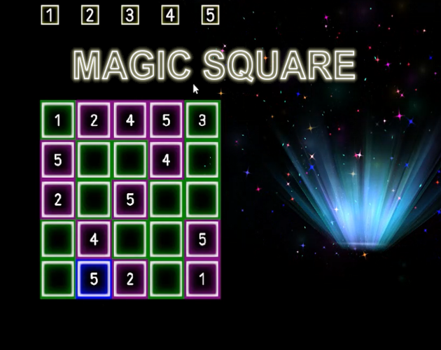 Games like Magic Square