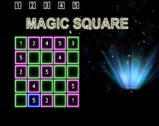 Magic Square Game Cover