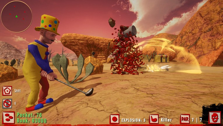 Golf VS Zombies screenshot