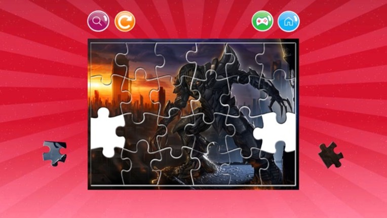 Heroes Robot Jigsaw Puzzles Photo HD 2 in 1 screenshot